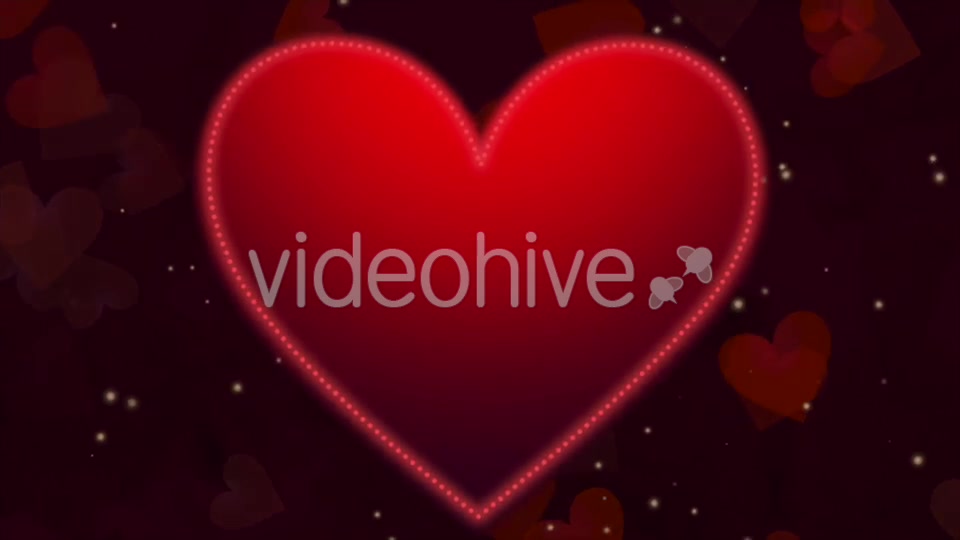 Red Hearts Background Videohive 19345515 Motion Graphics Image 2