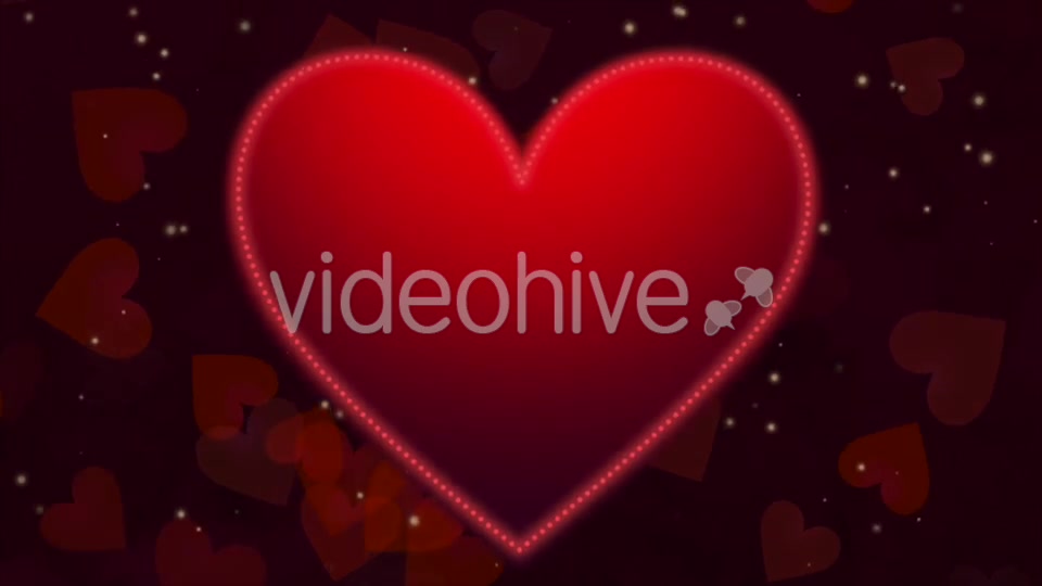 Red Hearts Background Videohive 19345515 Motion Graphics Image 4