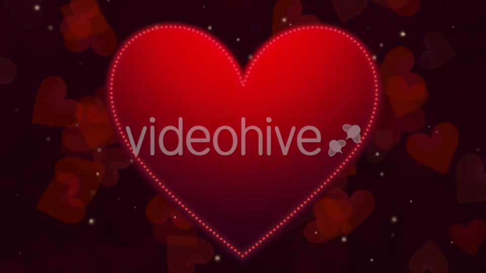 Red Hearts Background Videohive 19345515 Motion Graphics Image 7