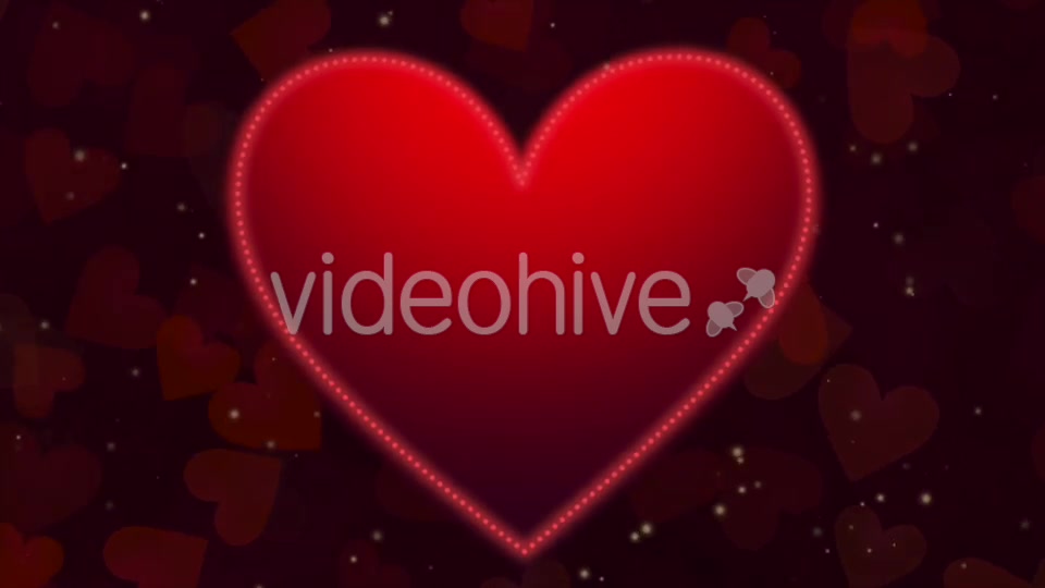 Red Hearts Background Videohive 19345515 Motion Graphics Image 8