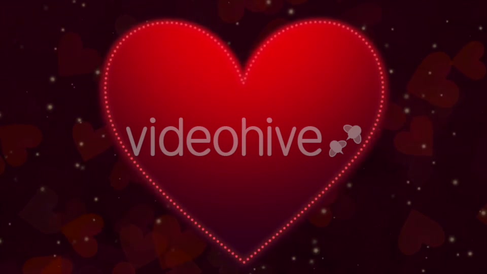 Red Hearts Background Videohive 19345515 Motion Graphics Image 9