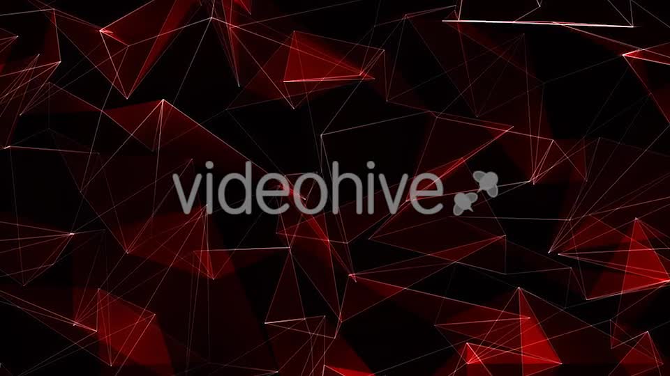 Red Polygonal Abstract Background Videohive 20989227 Motion Graphics Image 1