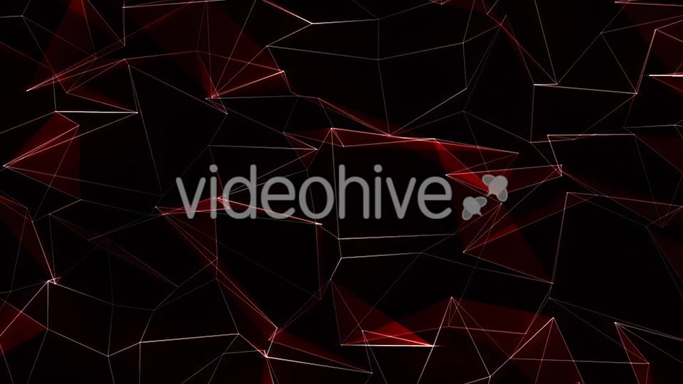 Red Polygonal Abstract Background Videohive 20989227 Motion Graphics Image 4