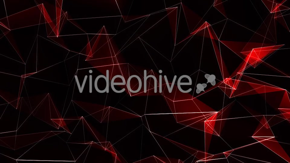 Red Polygonal Abstract Background Videohive 20989227 Motion Graphics Image 6