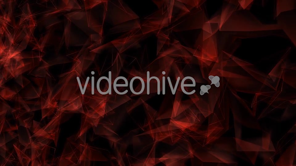 Red Polygonal Background Loop Videohive 21346632 Motion Graphics Image 4