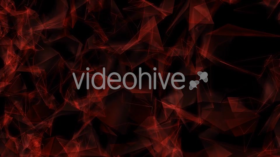 Red Polygonal Background Loop Videohive 21346632 Motion Graphics Image 5