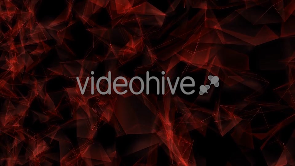 Red Polygonal Background Loop Videohive 21346632 Motion Graphics Image 6
