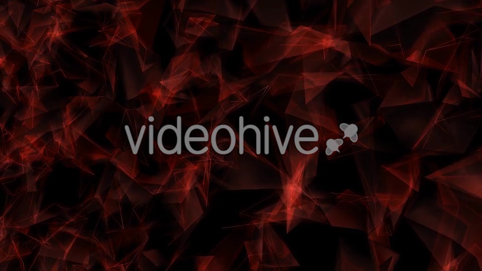 Red Polygonal Background Loop Videohive 21346632 Motion Graphics Image 8