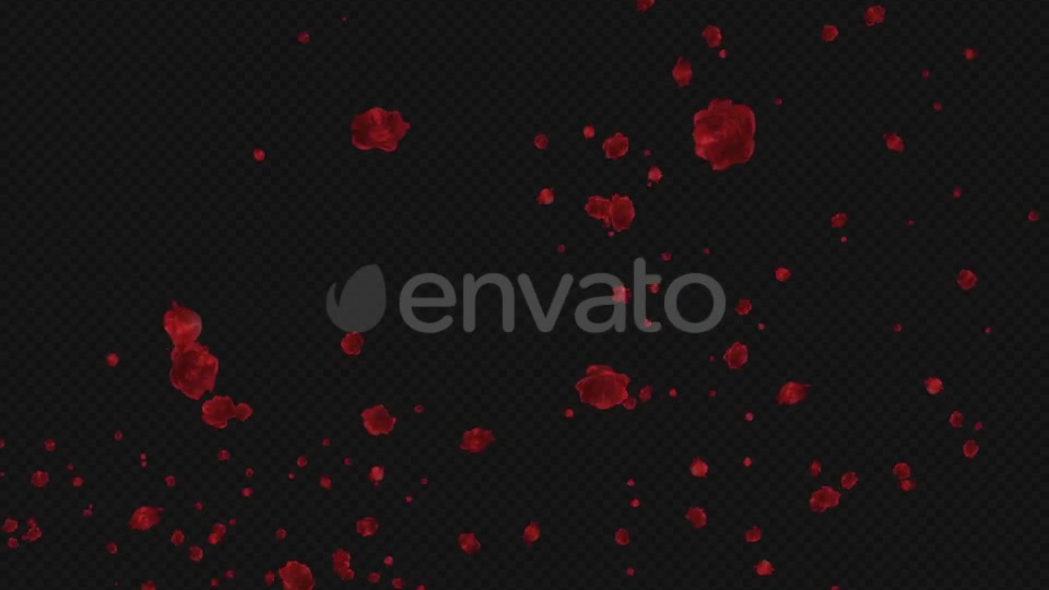 Red Rose Trail Pack of 5 Videohive 21653673 Motion Graphics Image 2