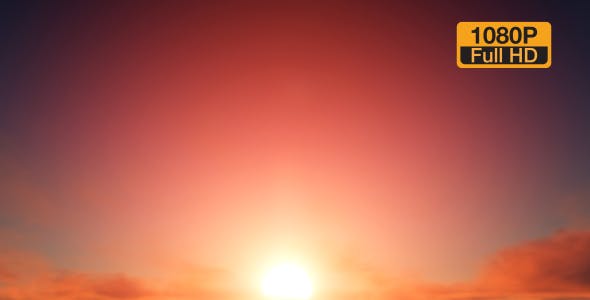 Red Sky and Sun - Videohive 19724809 Download