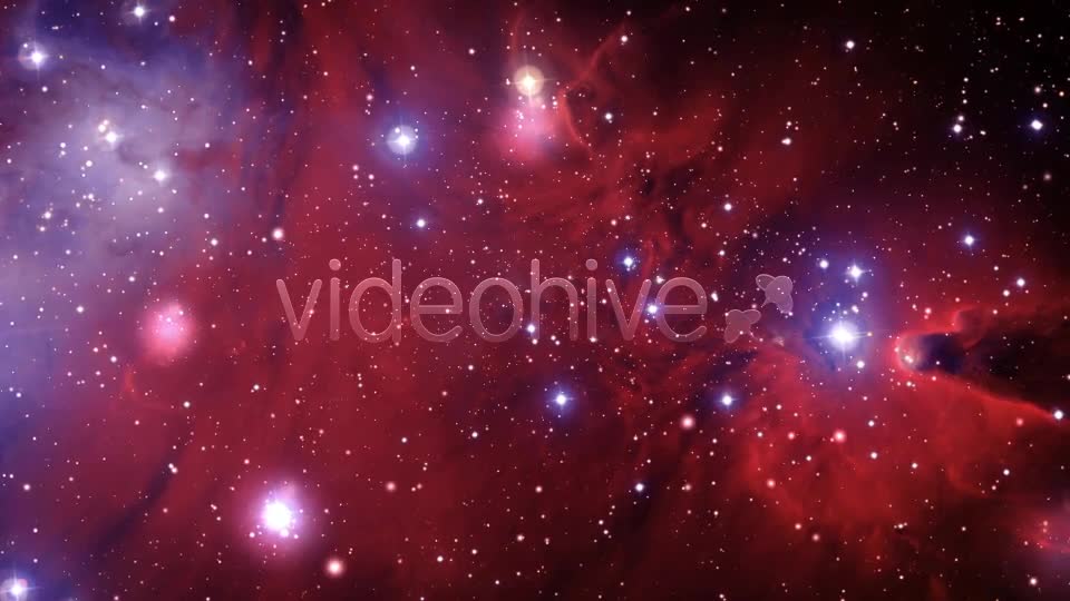 Red Space Nebulae Videohive 13372614 Motion Graphics Image 1