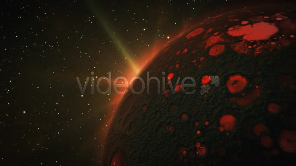 Red Space Planet Videohive 11243465 Motion Graphics Image 2