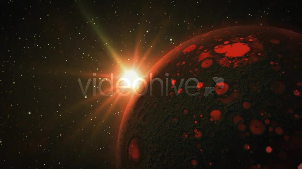 Red Space Planet Videohive 11243465 Motion Graphics Image 3
