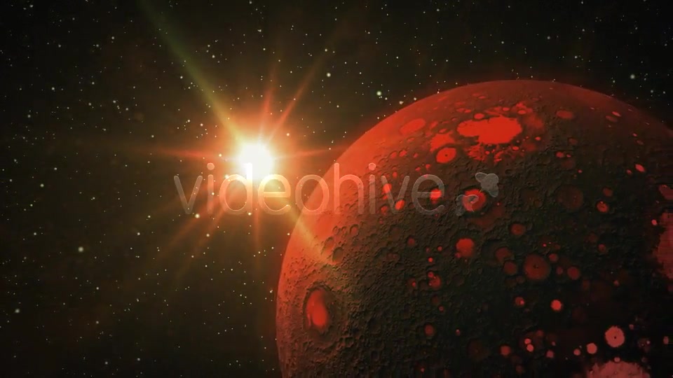 Red Space Planet Videohive 11243465 Motion Graphics Image 4