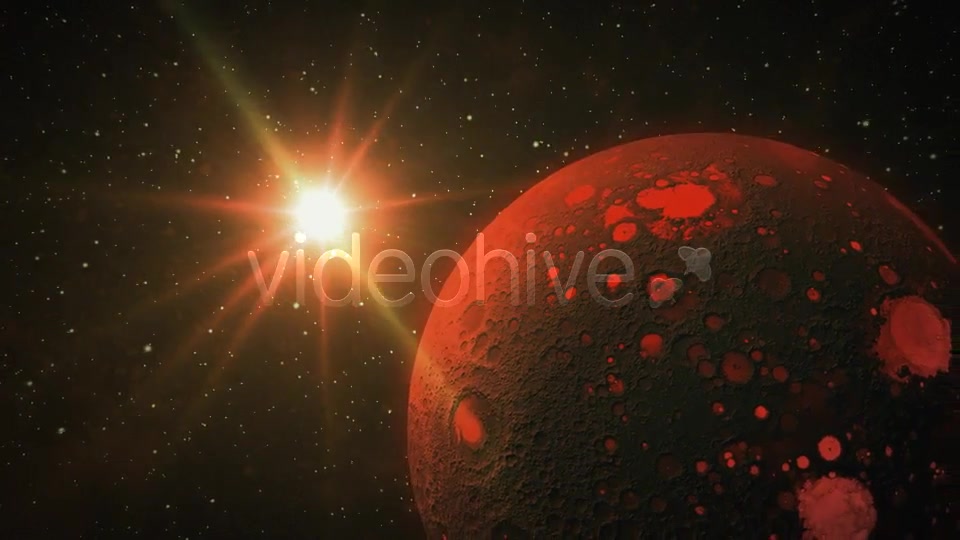 Red Space Planet Videohive 11243465 Motion Graphics Image 5