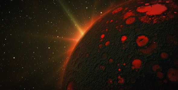 Red Space Planet - Download Videohive 11243465