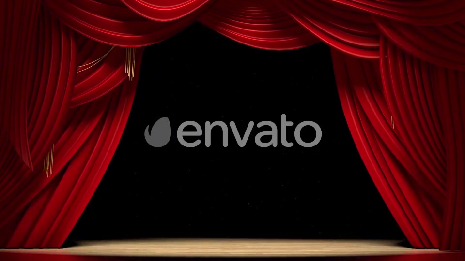 Red Stage Curtains Opening Videohive 24184468 Motion Graphics Image 3