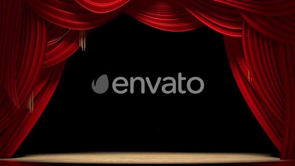 Red Stage Curtains Opening Videohive 24184468 Motion Graphics Image 4