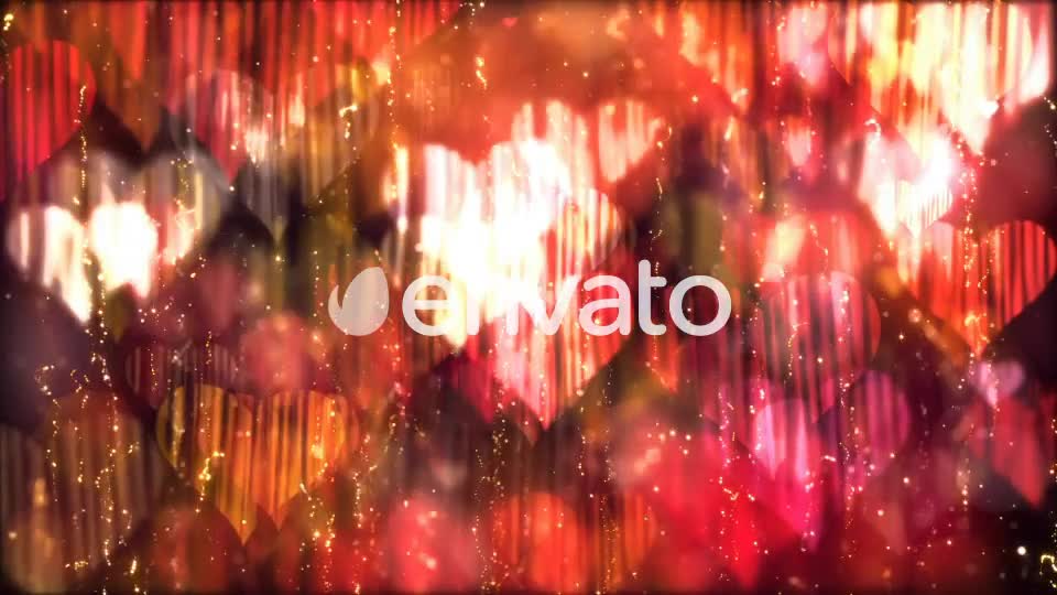 Red Valentines Heart Background Videohive 23178020 Motion Graphics Image 1