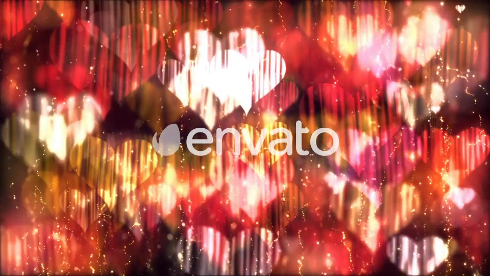 Red Valentines Heart Background Videohive 23178020 Motion Graphics Image 3