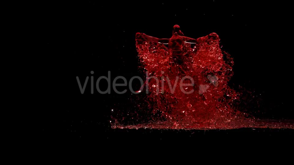 Red Wine Splash Dance Videohive 14469948 Motion Graphics Image 2