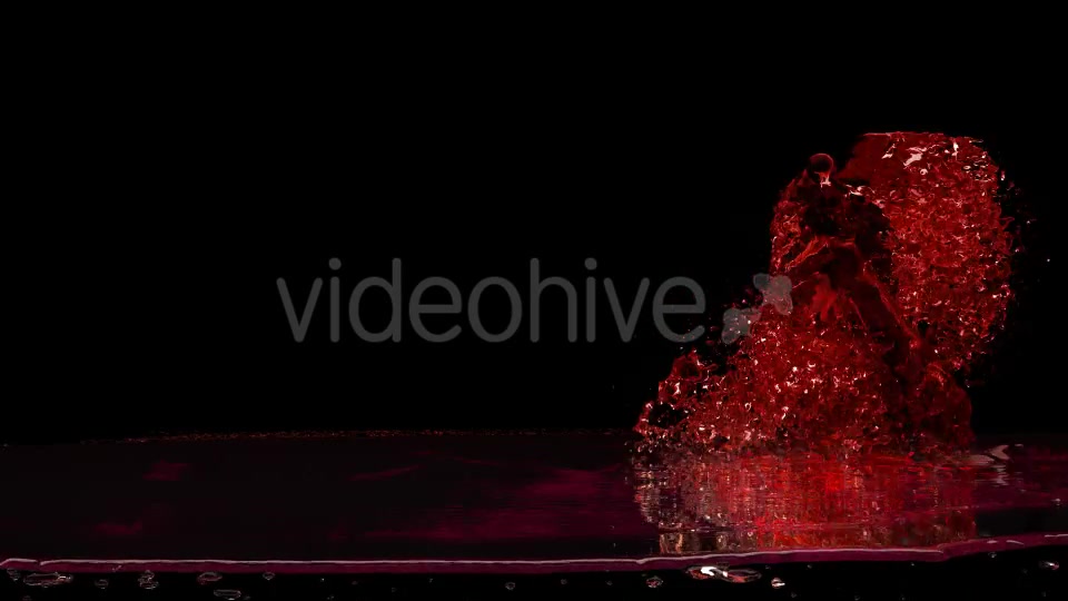 Red Wine Splash Dance Videohive 14469948 Motion Graphics Image 7