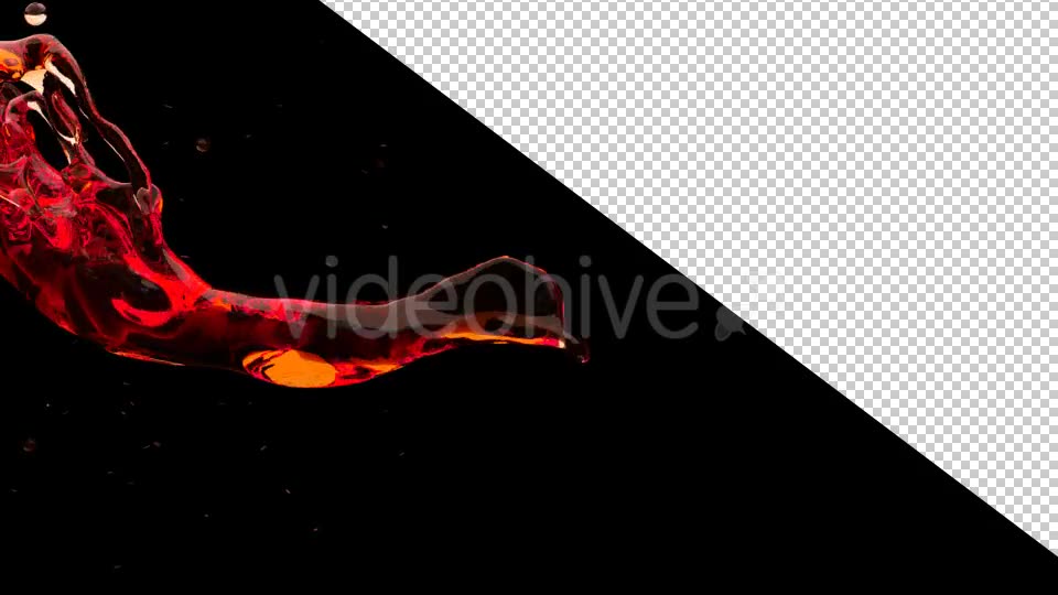 Red Wine Splash Flowing Videohive 11467244 Motion Graphics Image 2