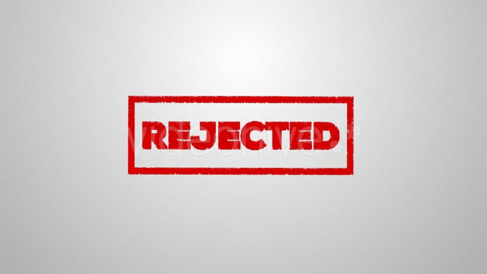 Rejected Stamp Videohive 19900953 Motion Graphics Image 2