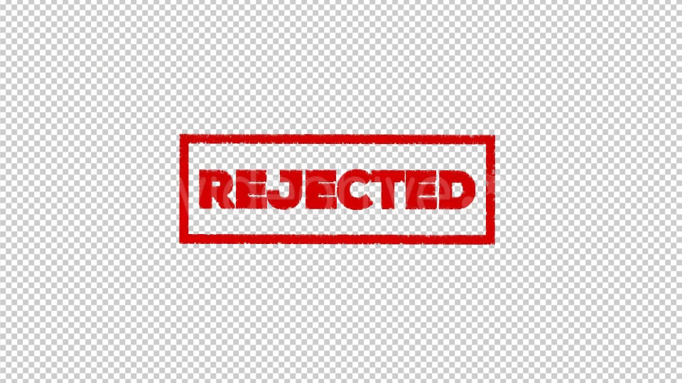 Rejected Stamp Videohive 19900953 Motion Graphics Image 6