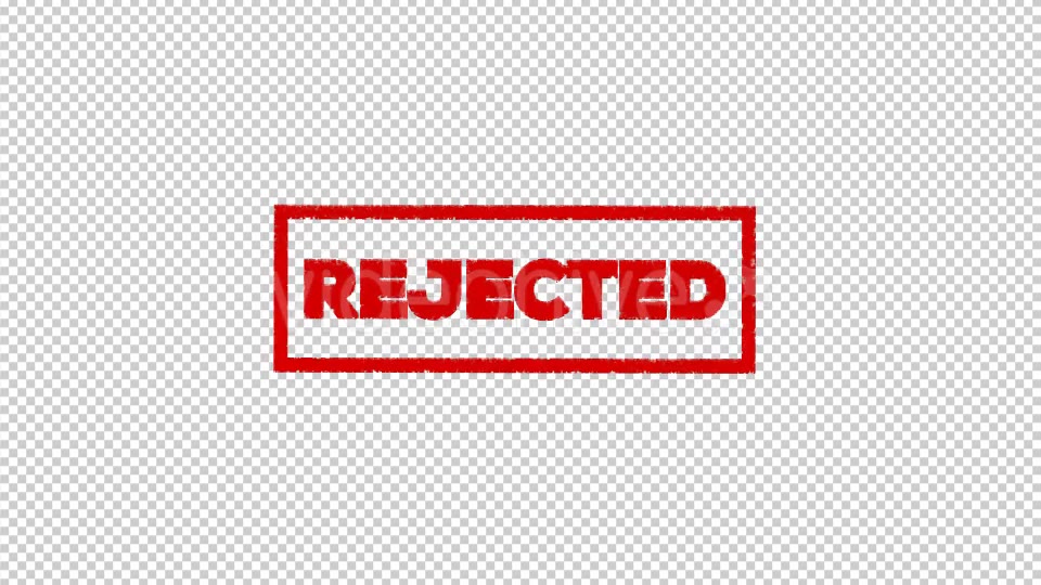 Rejected Stamp Videohive 19900953 Motion Graphics Image 7