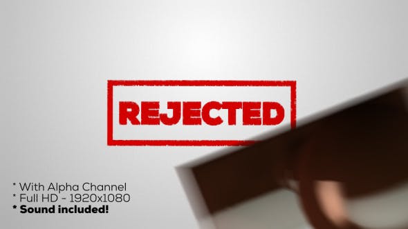 Rejected Stamp - Videohive 19900953 Download