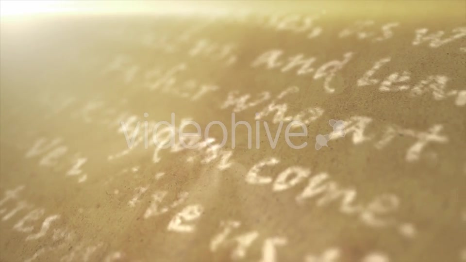 Religious Text Background Videohive 15423151 Motion Graphics Image 2