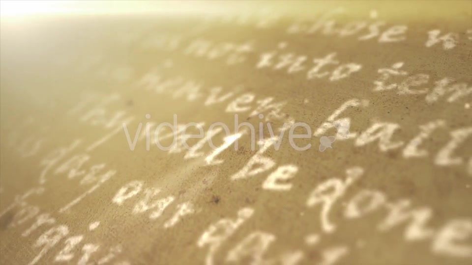 Religious Text Background Videohive 15423151 Motion Graphics Image 6