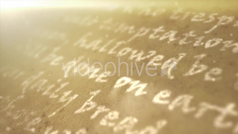 Religious Text Background Videohive 15423151 Motion Graphics Image 8