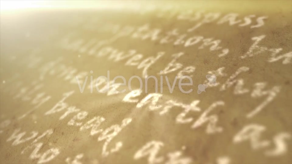 Religious Text Background Videohive 15423151 Motion Graphics Image 9