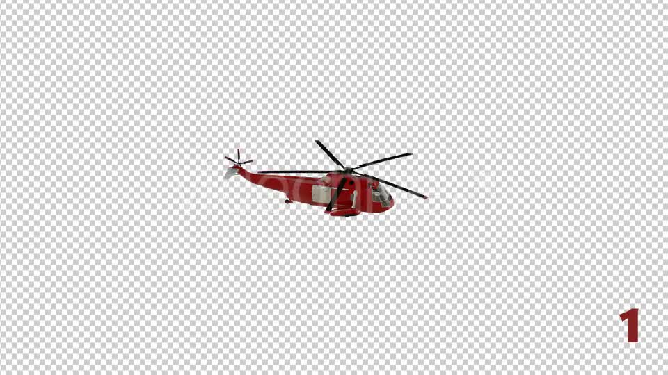 Rescue Helicopter Pack 5 Scene Videohive 19653503 Motion Graphics Image 1