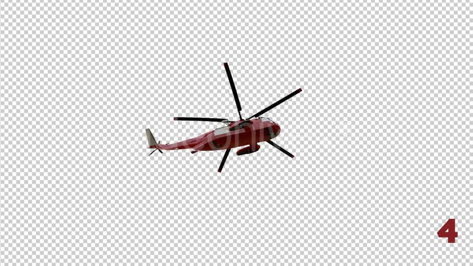 Rescue Helicopter Pack 5 Scene Videohive 19653503 Motion Graphics Image 7