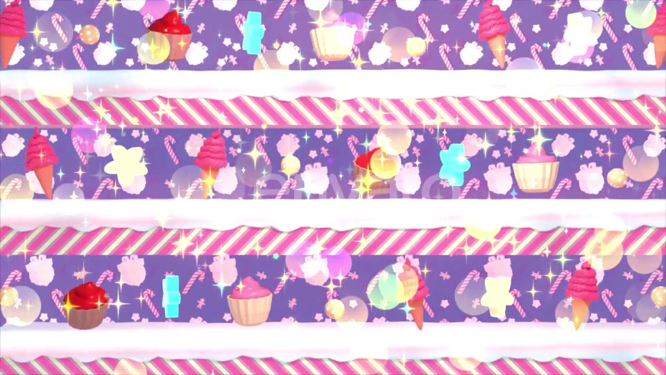Retro Candy Background Videohive 23557270 Motion Graphics Image 4
