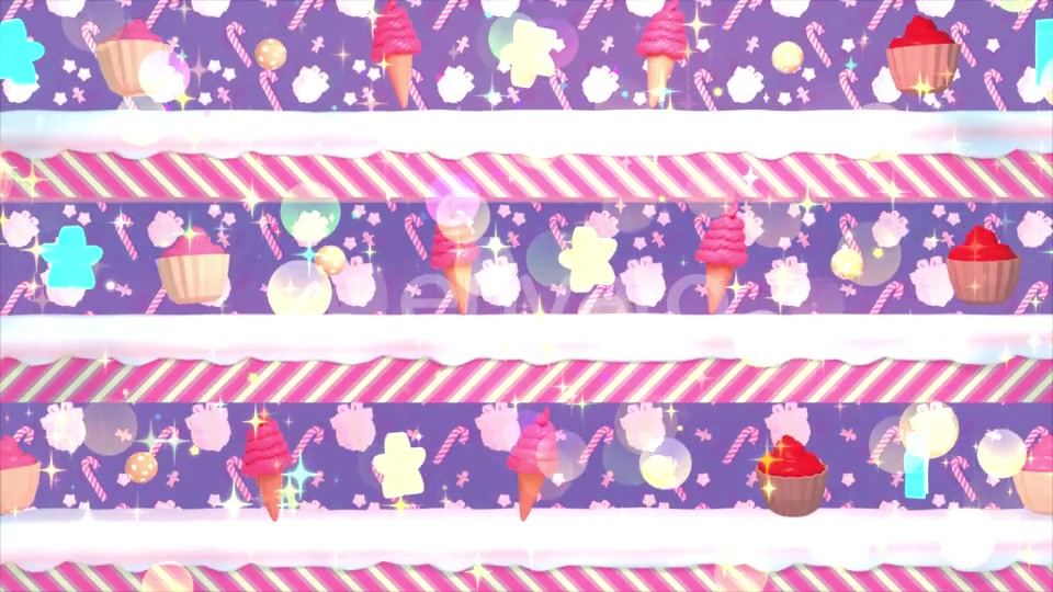 Retro Candy Background Videohive 23557270 Motion Graphics Image 5