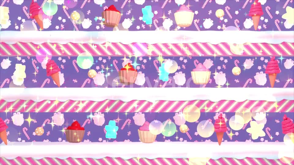 Retro Candy Background Videohive 23557270 Motion Graphics Image 9