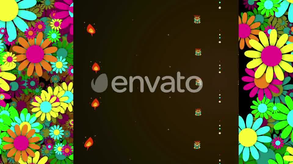 Retro Flowers 4K Videohive 22806103 Motion Graphics Image 10