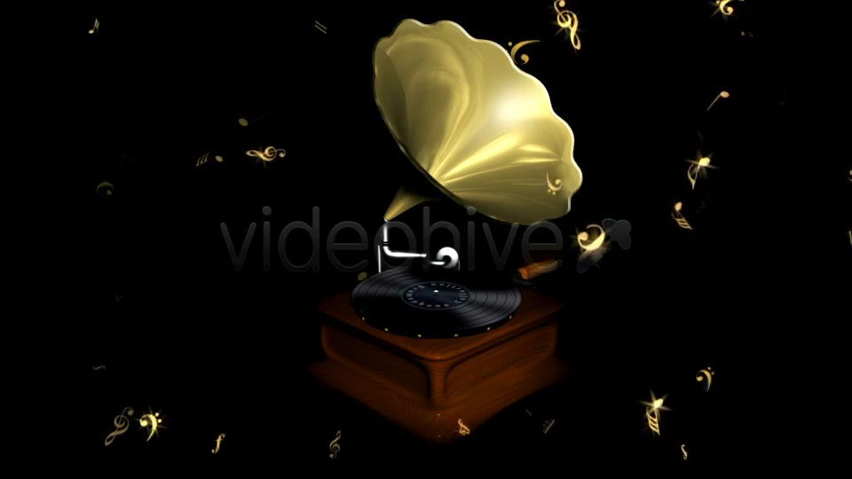 Retro Gramophone & Flying Notes Pack of 3 Videohive 5017174 Motion Graphics Image 11