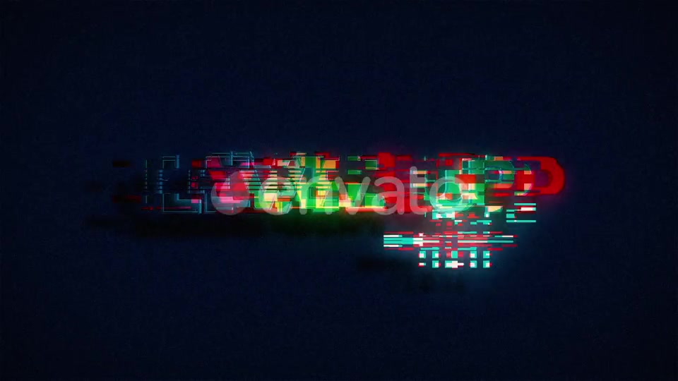 Retro Level Up Text Glitch Videohive 25222311 Motion Graphics Image 2