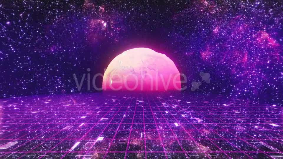 Retro Space 4K Videohive 20547270 Motion Graphics Image 1