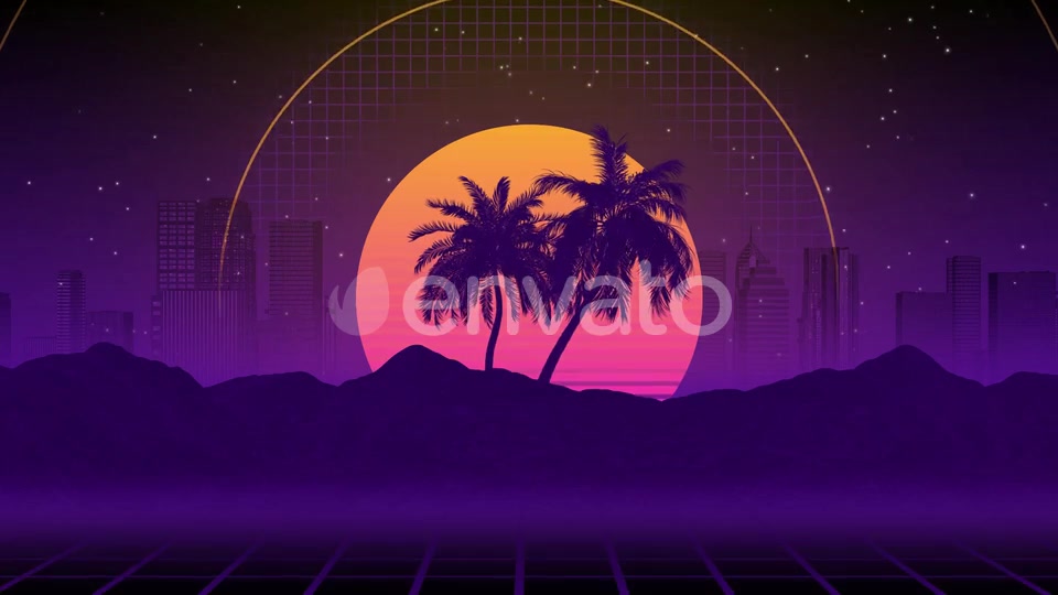 Retro Trip VJ Loops Background Videohive 24166931 Motion Graphics Image 3
