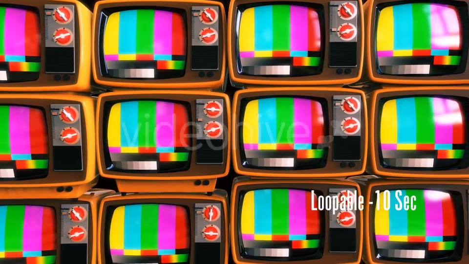 Retro TV Front Panning Videohive 16090996 Motion Graphics Image 7