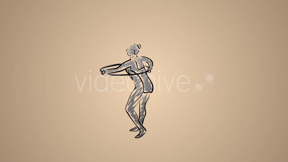 Rhythmic Gymnastics Womens Hoop 01 Videohive 20750204 Motion Graphics Image 4