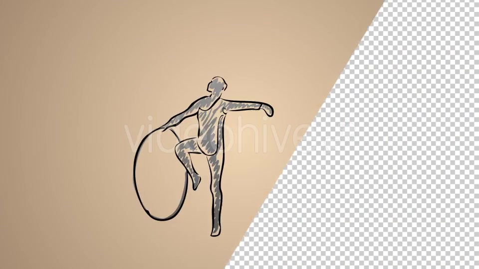 Rhythmic Gymnastics Womens Hoop 01 Videohive 20750204 Motion Graphics Image 8