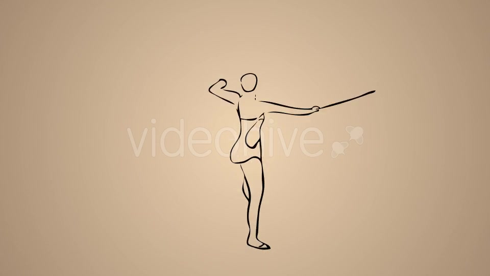 Rhythmic Gymnastics Womens Hoop 01 Videohive 20750204 Motion Graphics Image 9