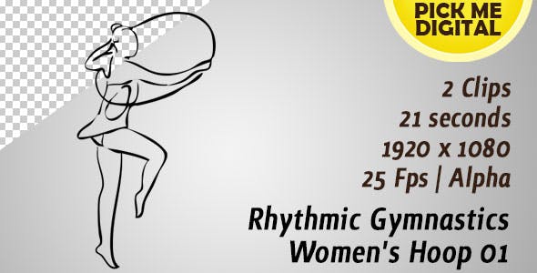 Rhythmic Gymnastics Womens Hoop 01 - 20750204 Download Videohive